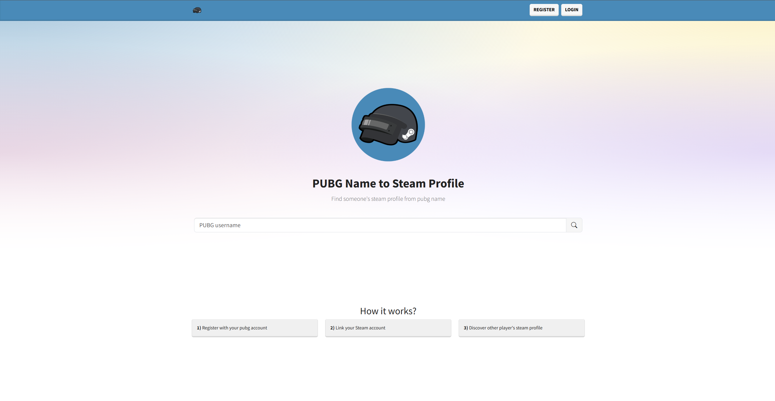 PUBG Name to Steam Profile